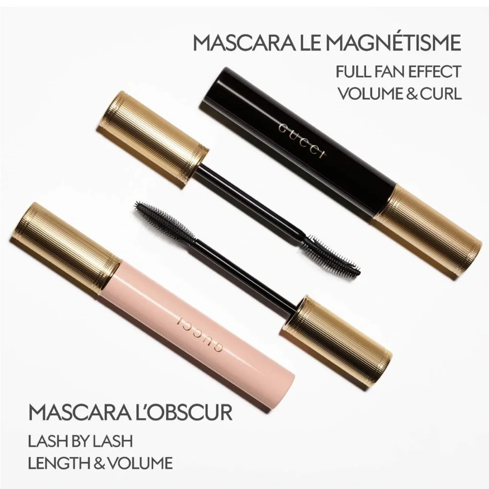 Gucci Le Magnetisme Volumizing Mascara in Eve Black NIB Travel Size